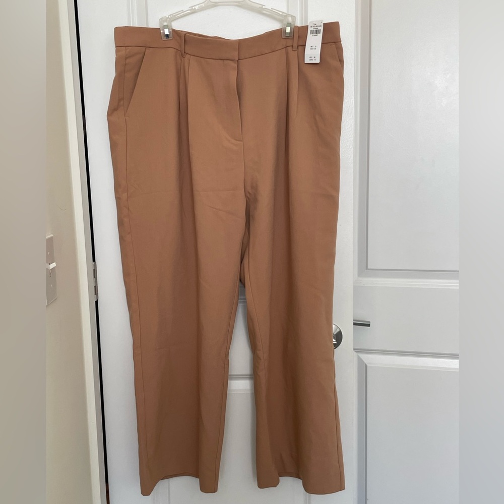Abercrombie & Fitch Camel Trousers 35Short